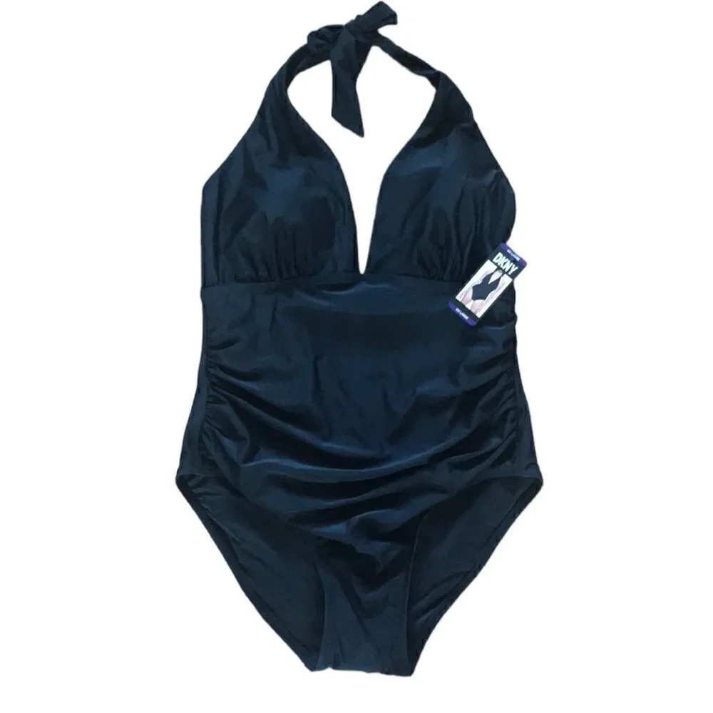 NEW DKNY Black Swimsuit  - Picture 2 of 7